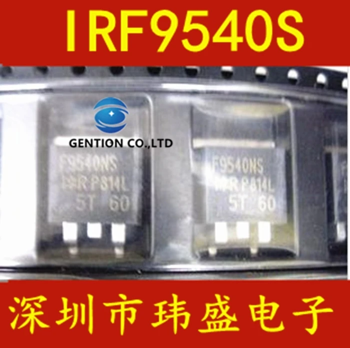 

10PCS IRF9540NS IRF9540S 23A/100V F9540NS TO-263 IRF9540STRLPB in stock 100% new and original