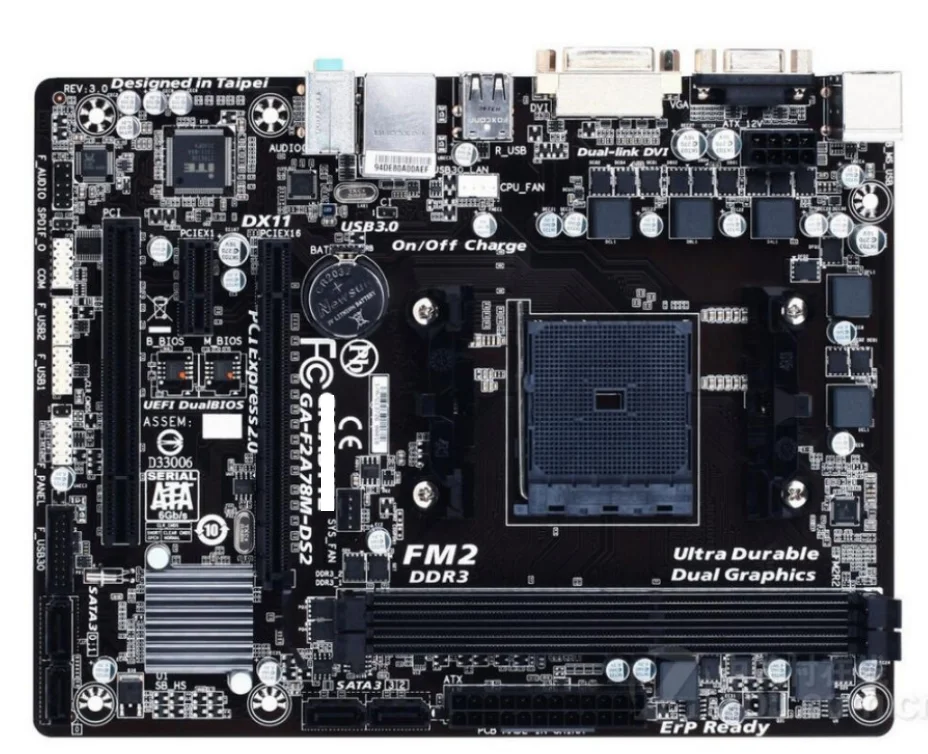 Семейная материнская плата FM2/FM2 + DDR3 A78 для настольного компьютера | Компьютеры и