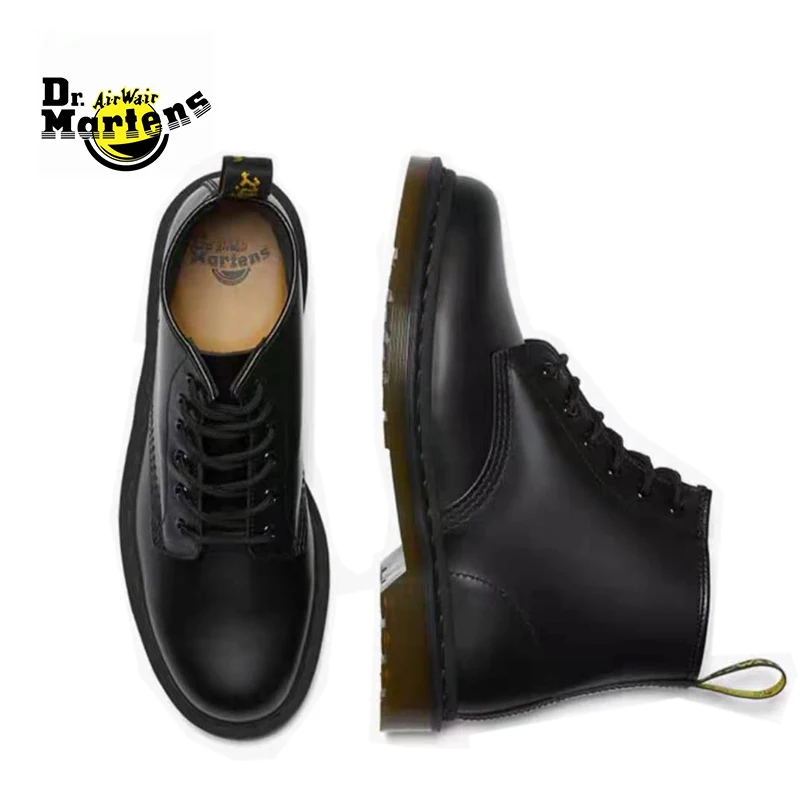 Мужские и женские полуботинки Dr.Martens 6 Eyes Doc Короткие унисекс Нескользящие из