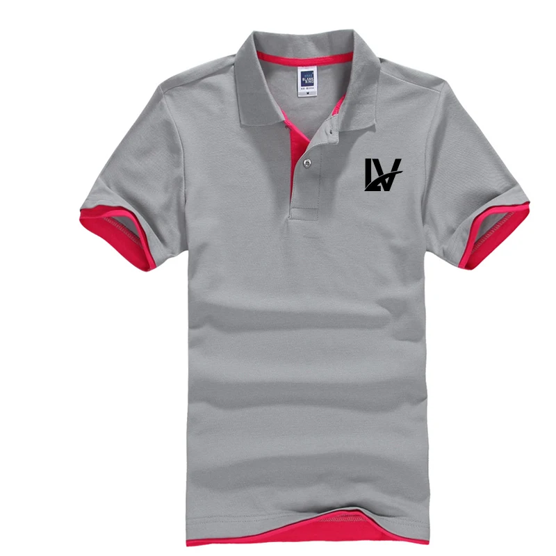 

2021 Spring Hot-selling Fashion Men's Short-sleeved Lapel Contrast Color Polo Shirt Casual Sports Business Cotton Polo Shirt