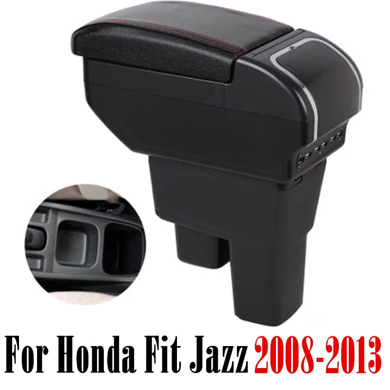 Центральная консоль коробка для хранения подлокотник Honda Fit Jazz 2008-2013 вращающийся