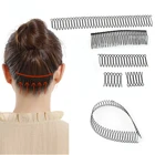Профессиональные инструменты для укладки волос, круглая изогнутая заколка, невидимая Заколка-гребень для волос с бахромой, черные шпильки для волос для женщин, аксессуары для волос