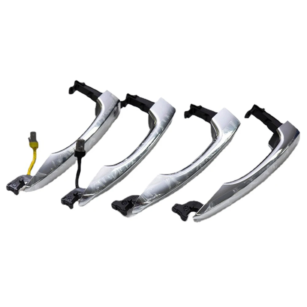 Zeroclearance новый подлинный хром внешняя дверная ручка смарт-ключ для Hyundai Tucson 2016 2017