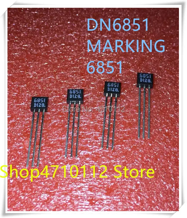 

IC новинка 10 шт./лот DN6851 6851 TO-92 Новый IC