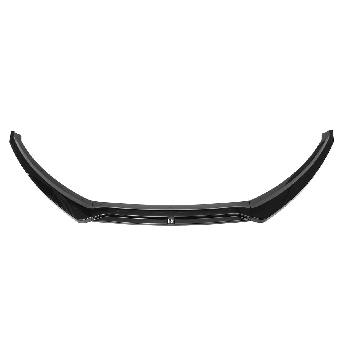 Черный/карбоновый вид 3 шт. автомобильный передний бампер разветвитель для губ