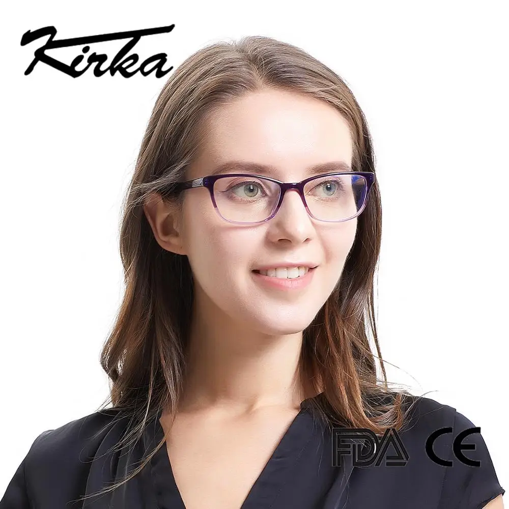 Новинка от Kirka ацетатные винтажные женские оптические оправы модные цветные очки