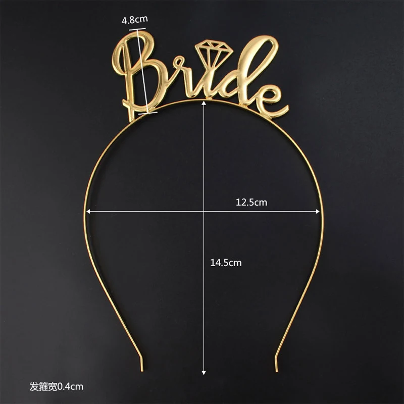 1 шт. девичник диадема для невесты корона вечерние с надписью &quotBride To Be&quot