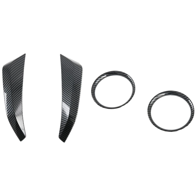 

Center Console Instrument Panel Cover Trim with Front AC Outlet Vent Frame Cover Trim,for Nissan Navara NP300 16-21