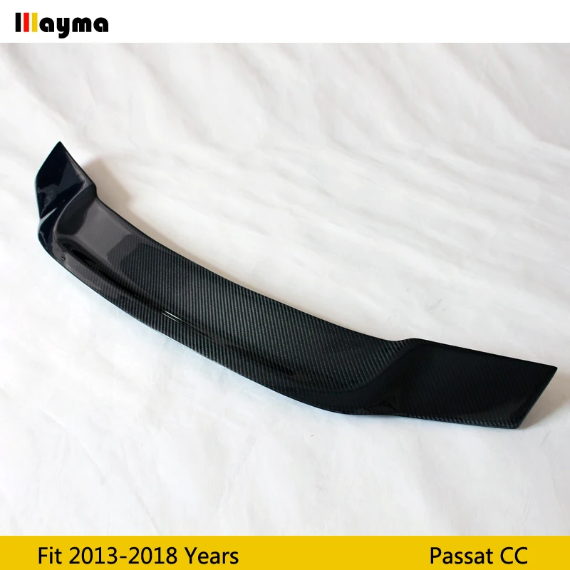 Стильный спойлер R для заднего багажника из углеродного волокна губа VW Passat CC 2013-2018
