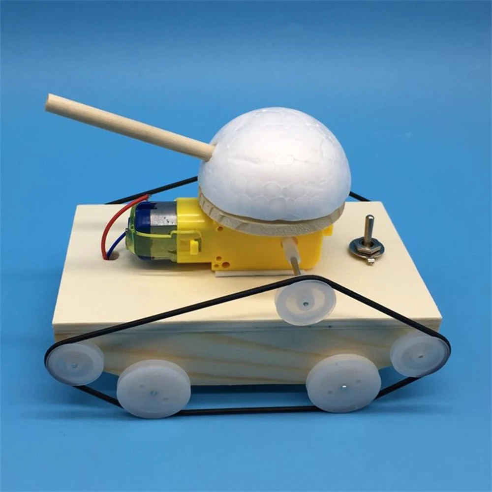 Набор для сборки деревянного резервуара 3D собирать деревянные Car DIY модель