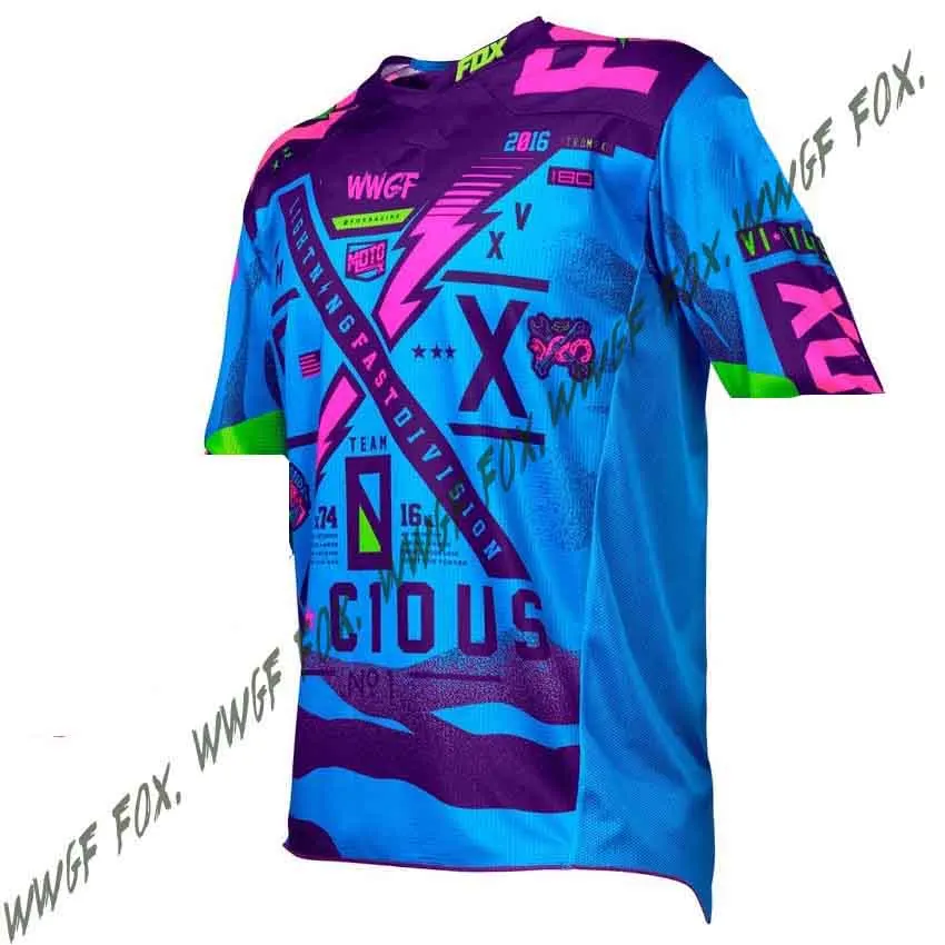 Футболка с короткими рукавами для горных и мотокроссов быстросохнущая футболка