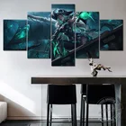 Картина на стену LOL разрушенная мисс удача брызги для гостиной Декор Лига Легенд игра плакат на стену картина подарок на день рождения