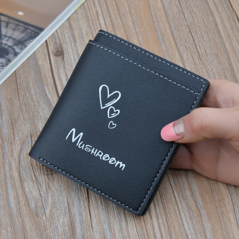 Новинка Женский кошелек короткие кожаные маленькие кошельки для женщин мини