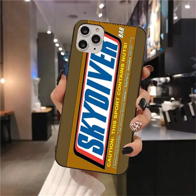 Чехол для телефона с изображением шоколадного печенья молочного напитка pocky iPhone