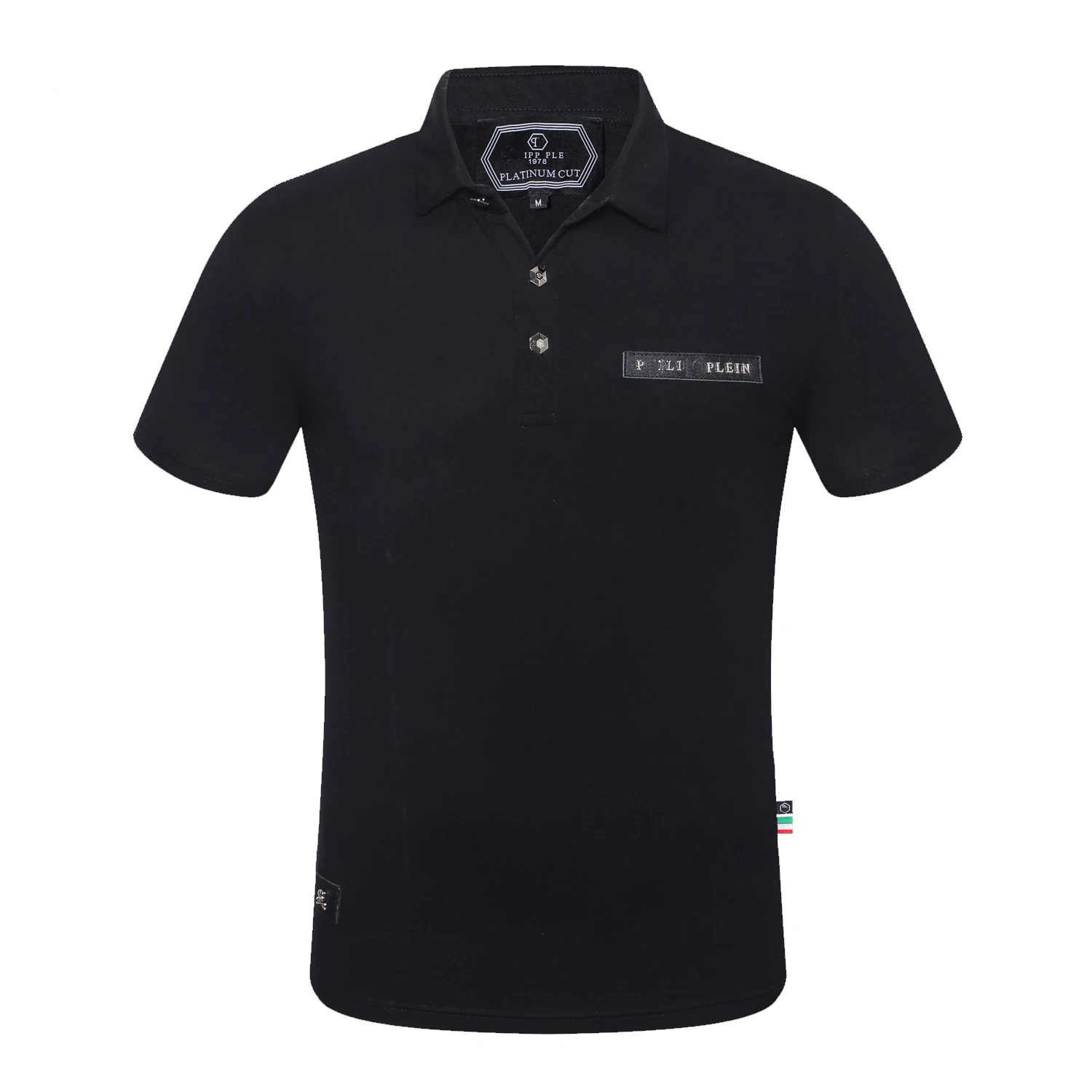 

New men's top POLO baseball shirt Everyday T-shirt Pure cotton Lapel Slim high quality