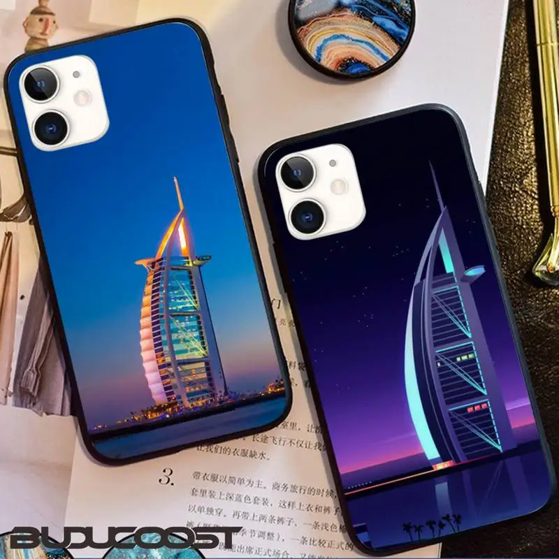 

Dubai Sailing Hotel Customer Phone Case For Iphone 11 Pro 11 Pro Max X XR XS MAX 7 8 Plus 6s Plus 5s 2020 Se Cover