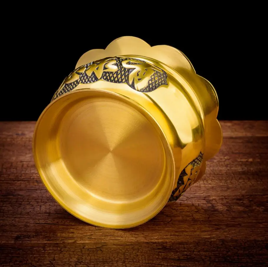 Медная статуэтка курильница из чистой меди для домашнего хозяйства Будды