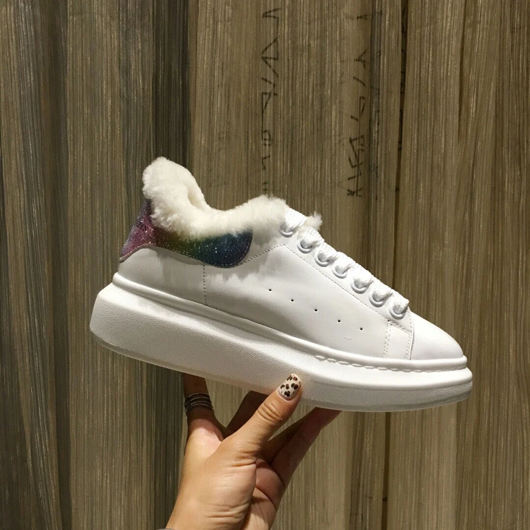 

Sneakers Luxury Brand Men Alexander Shoes Top Quality Real Leather Women's Sport Shoes Outdoor Athletic Walking Casual Shoes