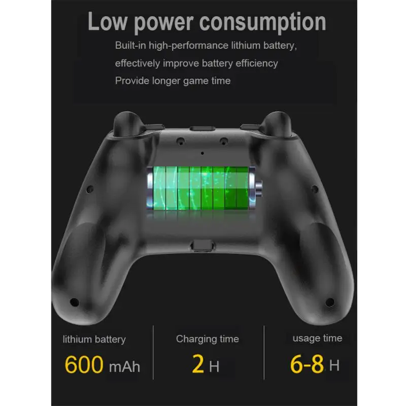 Для Switch Pro беспроводной Bluetooth геймпад игровой джойстик контроллер силиконовый
