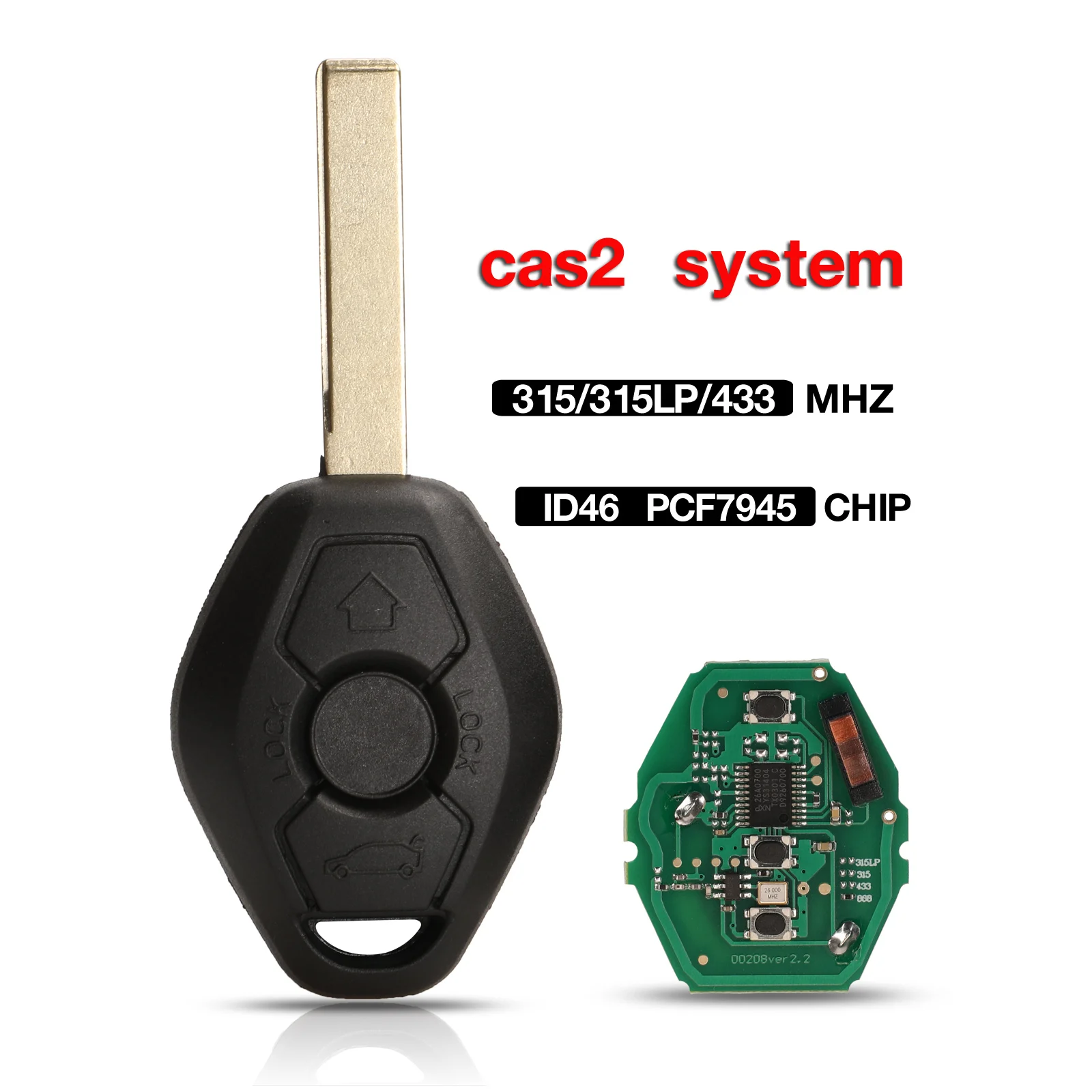 

Jingyuqin автомобильный дистанционный ключ для BMW CAS X3 X5 Z3 Z4 Z8 3/5/6/7 E63 E60 серии передатчик бесключевого доступа для системы CAS2