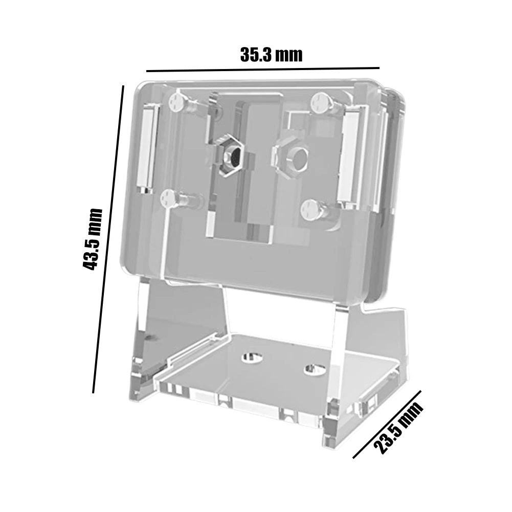 

Non Slip Home Stable Durable Camera Holder Transparent Bracket Easy Install Mini Webcam Desktop Demo Board Zero