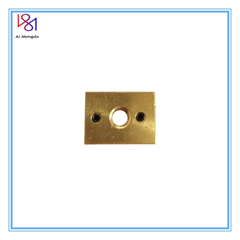 Медный латунный нагревательный блок для 3D принтера V6 J-head Hotend насадки подходят