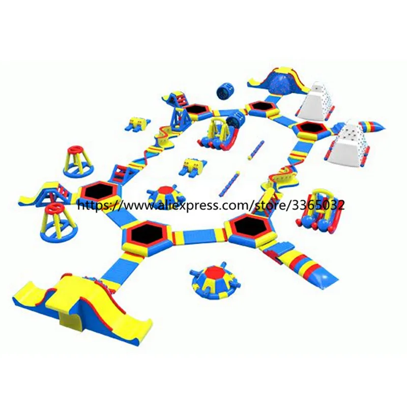 Коммерческий большой надувной плавающий аквапарк Приключения аквапарк|Надувные