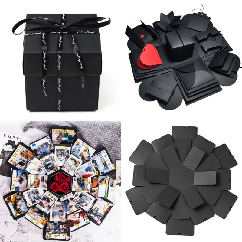 Оригинальный взрывозащищенный фотоальбом коробка бомба Сделай Сам Скрапбукинг