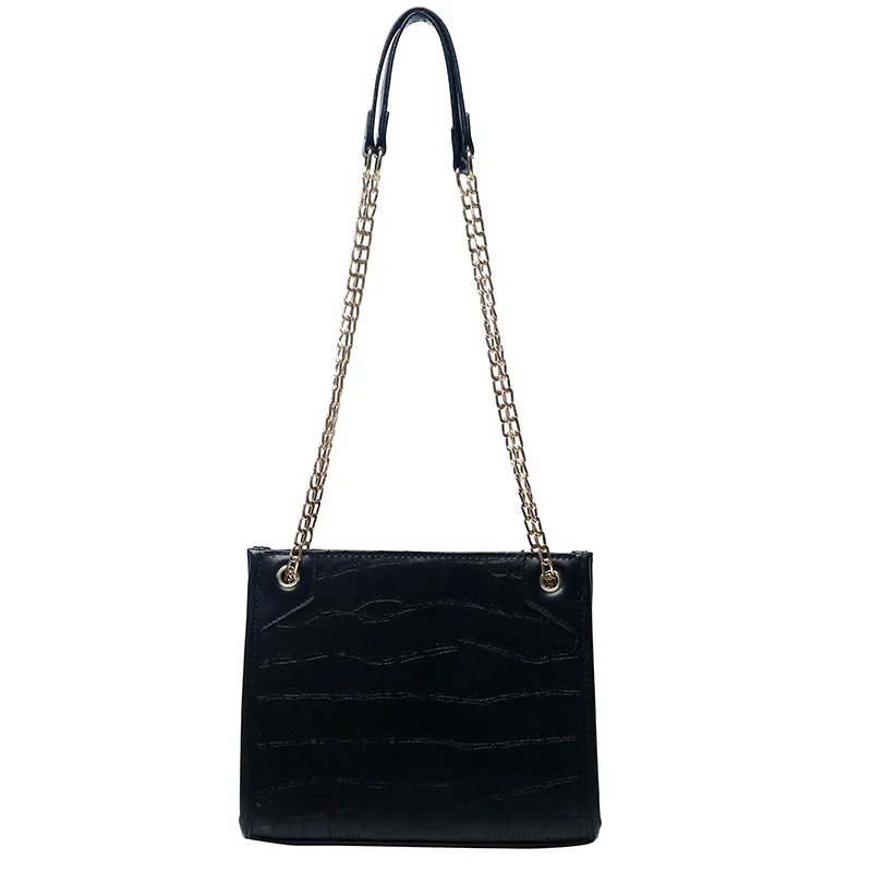 

Large capacity handbag new shoulder messenger bag simple chain tote bag dropshipping