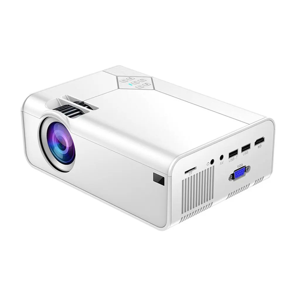 

A13 English Version WiFi Wireless Same Screen High Definition Projector Large Screen And Stereo Speakers Standard Type