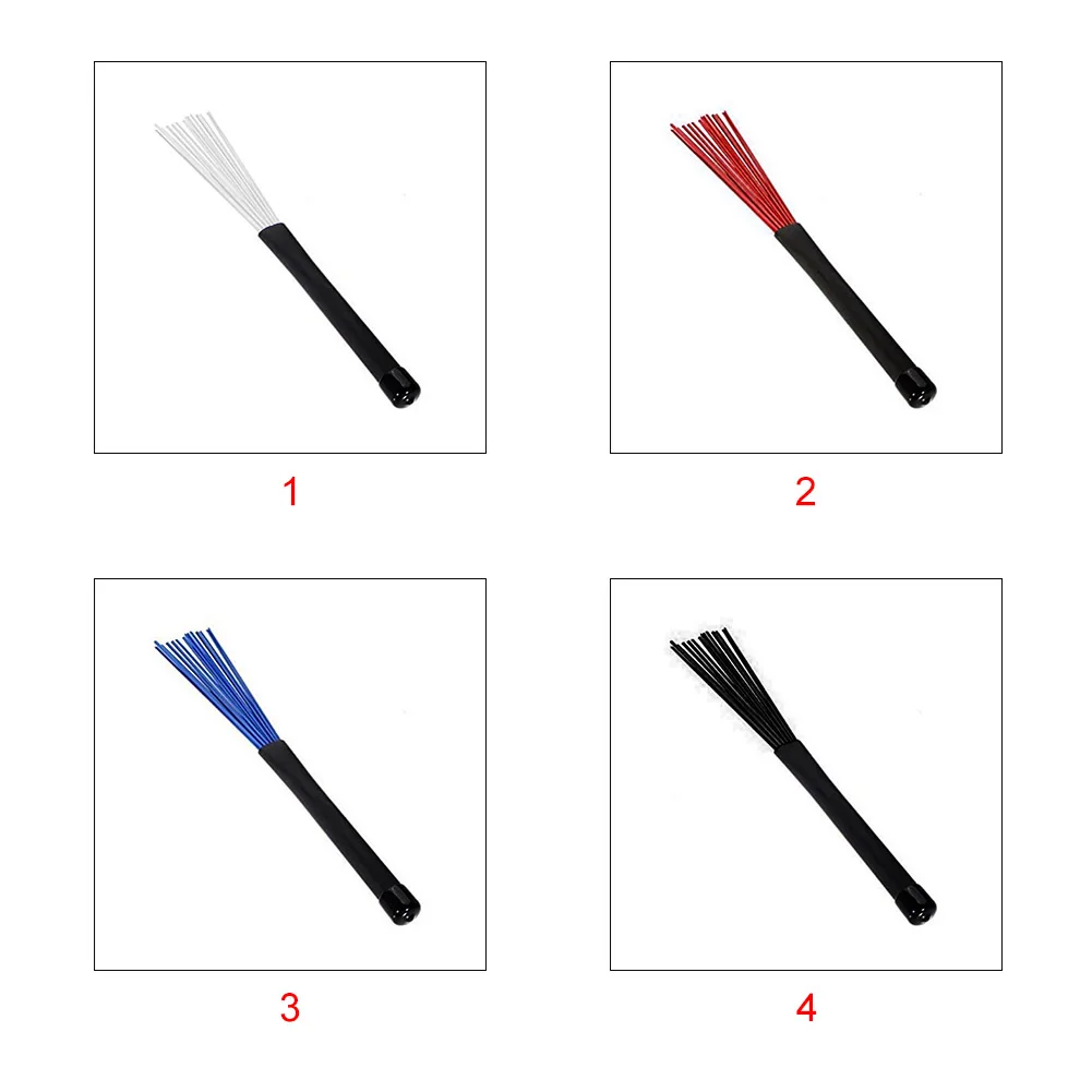 Регулируемая нейлоновая джазовая кисточка с удлиняющим колпачком набор