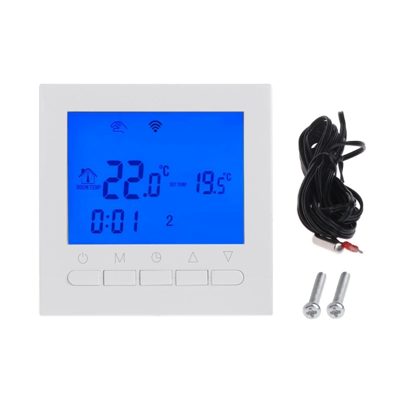 

H7JB WIFI LCD Electric Heating Thermostat Room Temperature Controller Programmable