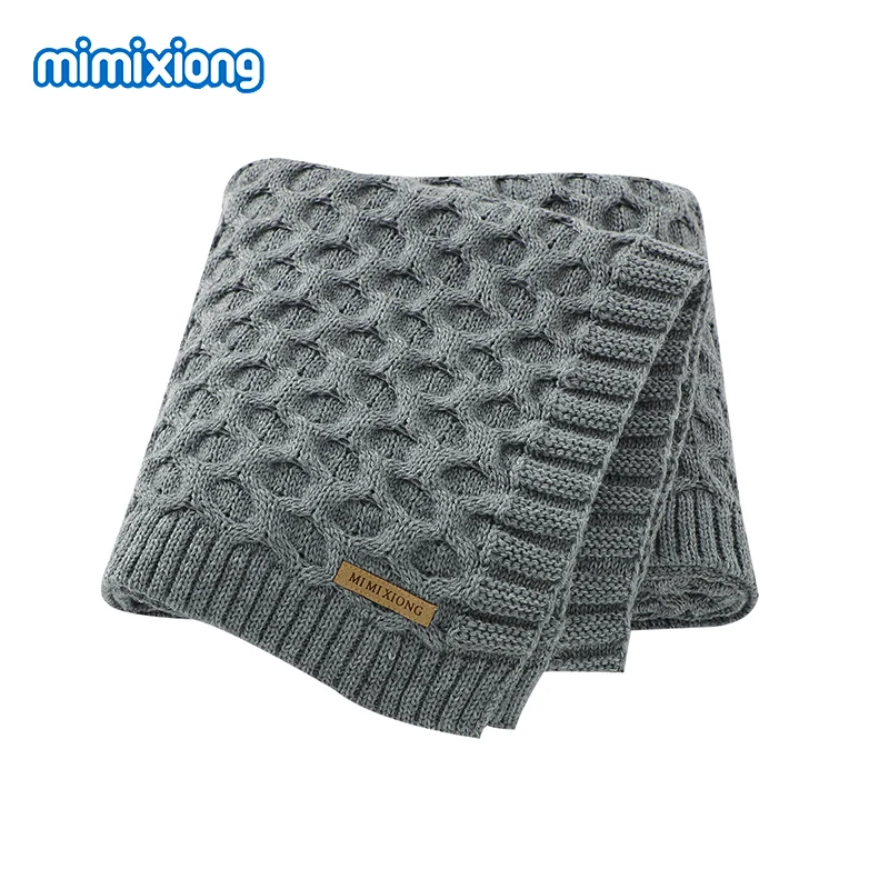 

Одеяло трикотажное супер мягкое для новорожденных, 100x80 см