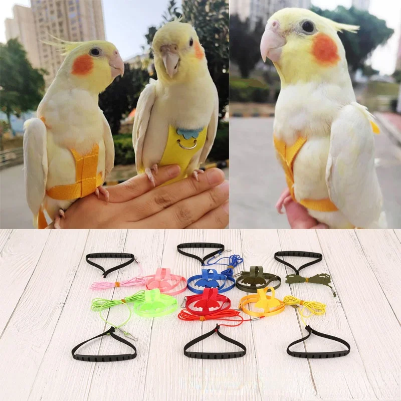 Игрушки для попугаев клетки аксессуары тренировочная веревка уличные летающие