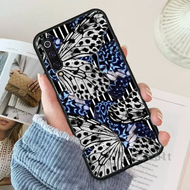 

Butterfly art animal color Phone Case For Xiaomi Redmi 7 9t 9se k20 mi8 max3 lite 9 note 8 9s 10 pro