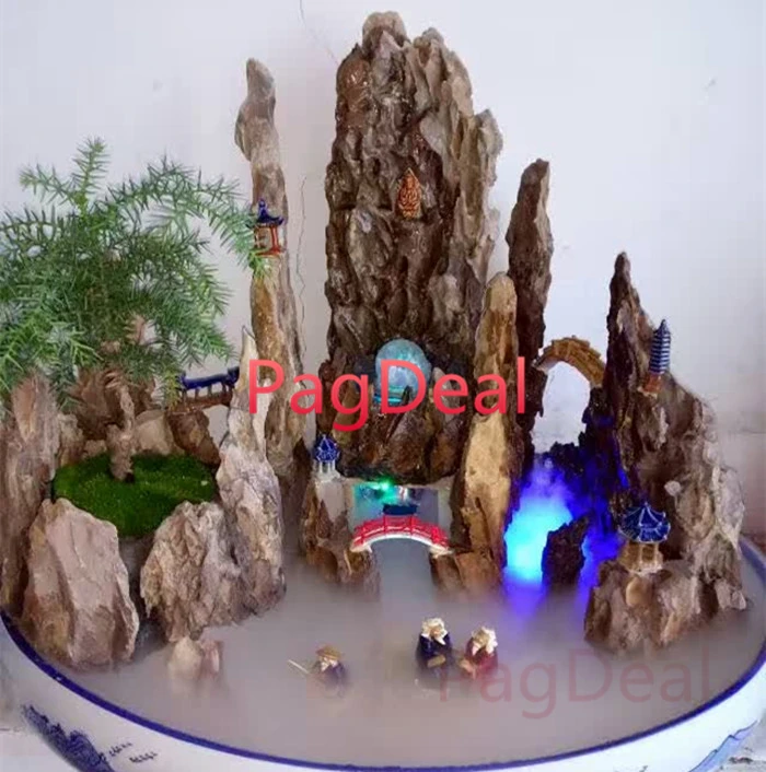 Лидер продаж садовый горшок аквариум лодка рыбка керамическая фигурка ремесло