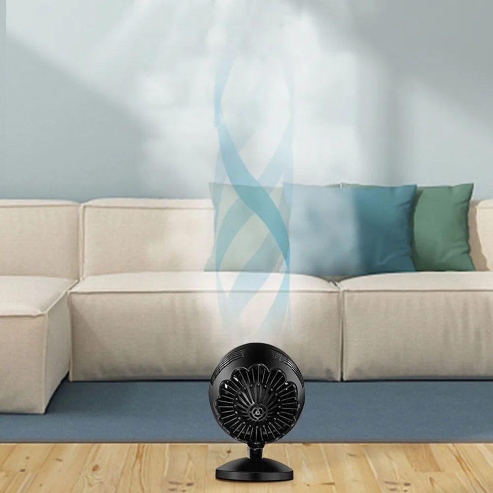 FCSY 380 мини вентилятор с воздушным охлаждением USB стол двойным лезвием Hawkeye