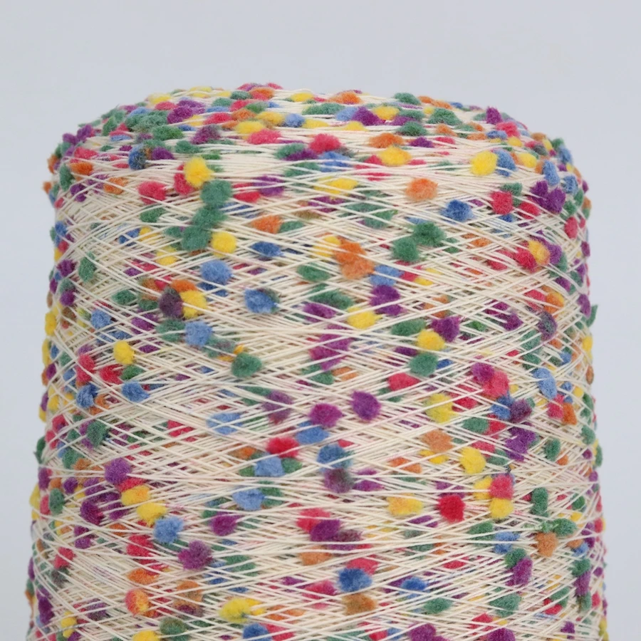 Полиэфирная пряжа для вязания шарфов свитеров 50 г | Дом и сад