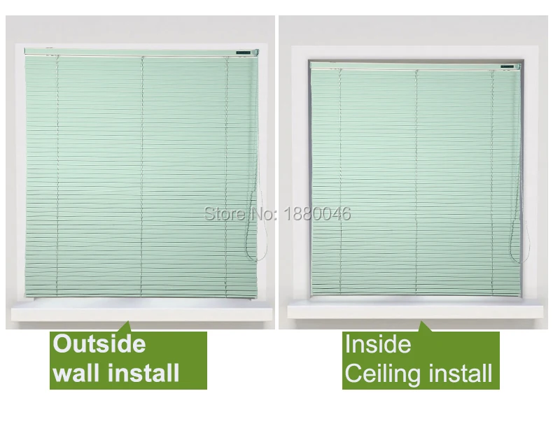 Новинка 2021 модные пасторальные зеленые роликовые жалюзи из алюминиевого сплава