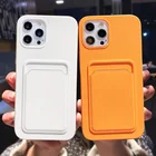 Оригинальный чехол для телефона карамельных цветов с отделением для карт для iPhone 13 12 11 Pro Max XR XS Max X 7 8 Plus 11 12 Pro, Мягкий противоударный чехол-бумажник