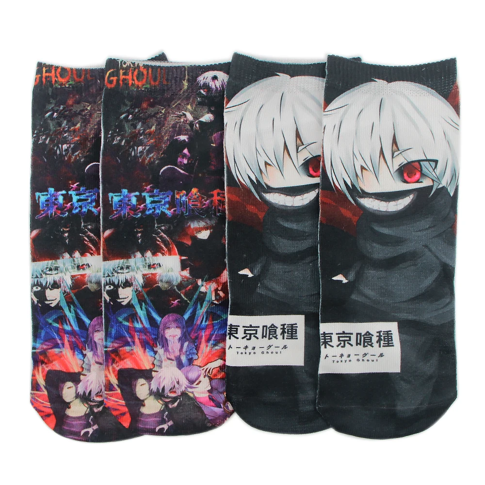 

PF400 Dongmanli Anime Icons Print Happy Socks Casual Creative Soft Comfortable Funny Novelty Men Women Cotton Fans Gifts