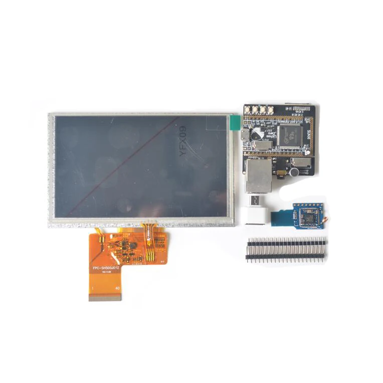 The Accessory kit AiSpark Lichee Pi Zero 1,2 ГГц Cortex-A7 512 Мбит DDR основная плата макетная плата мини ПК - Комплект: The Accessory kit