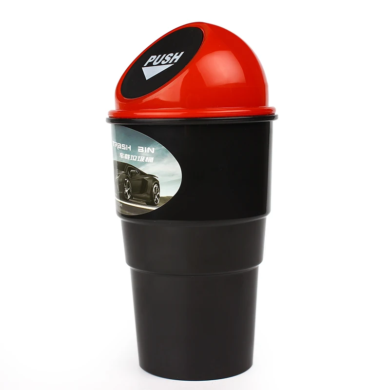 LEEPEE Portable Vehicle Holder Bin Rubbish Collector Convenient Car garbage Can Dust Storage Practical Trash | Автомобили и