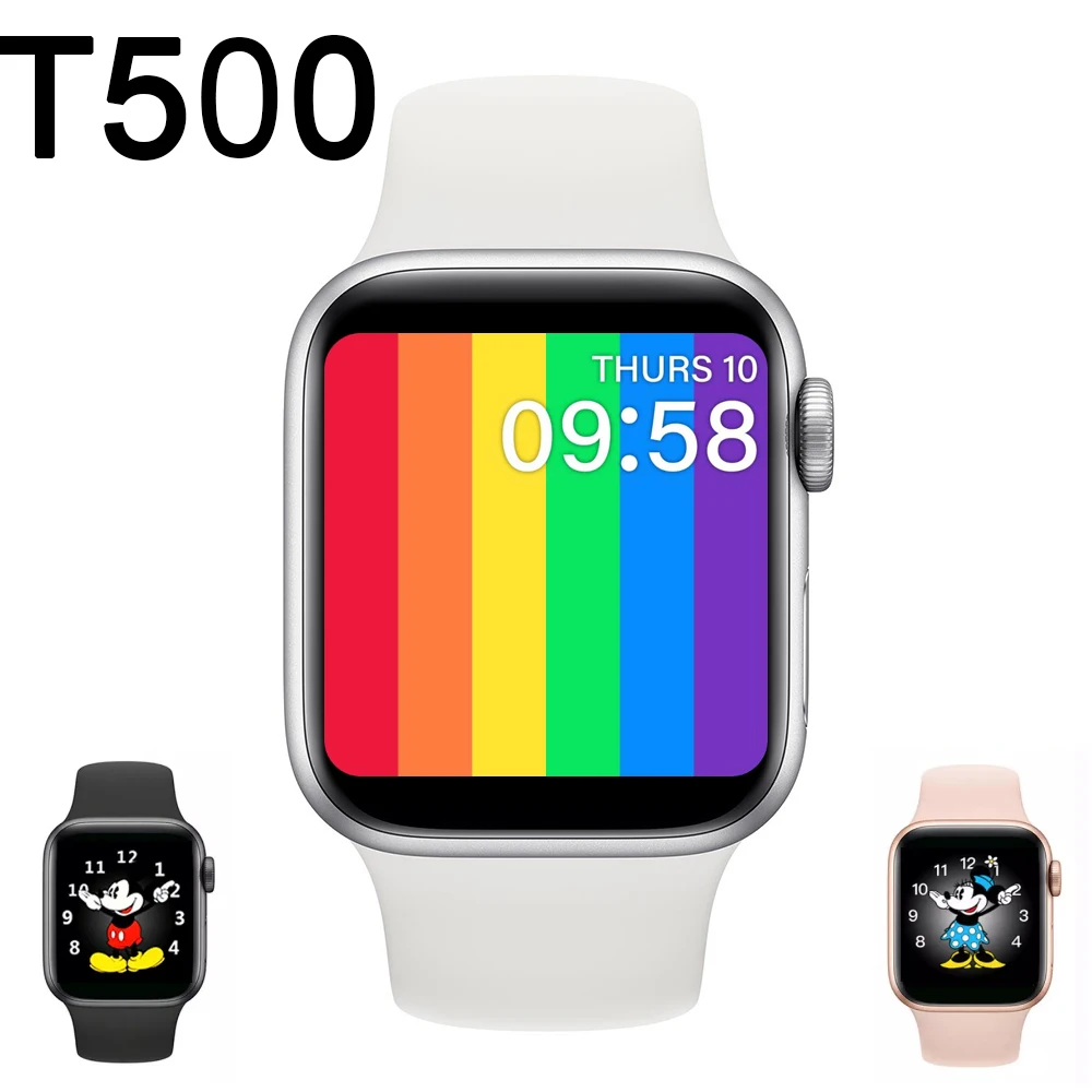 

Original IWO 13 T500 Smart Watch Bluetooth Call 44mm DIY Screen Wristband Blood Pressure Smart Bracelet for IOS Android pk T900