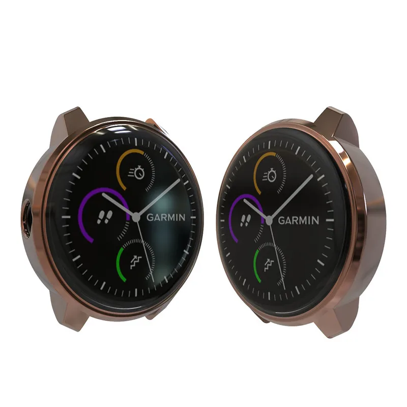 ТПУ защитный чехол для Garmin Vivoactive 3 Music Smartwatch полный экран защитная рамка Крышка