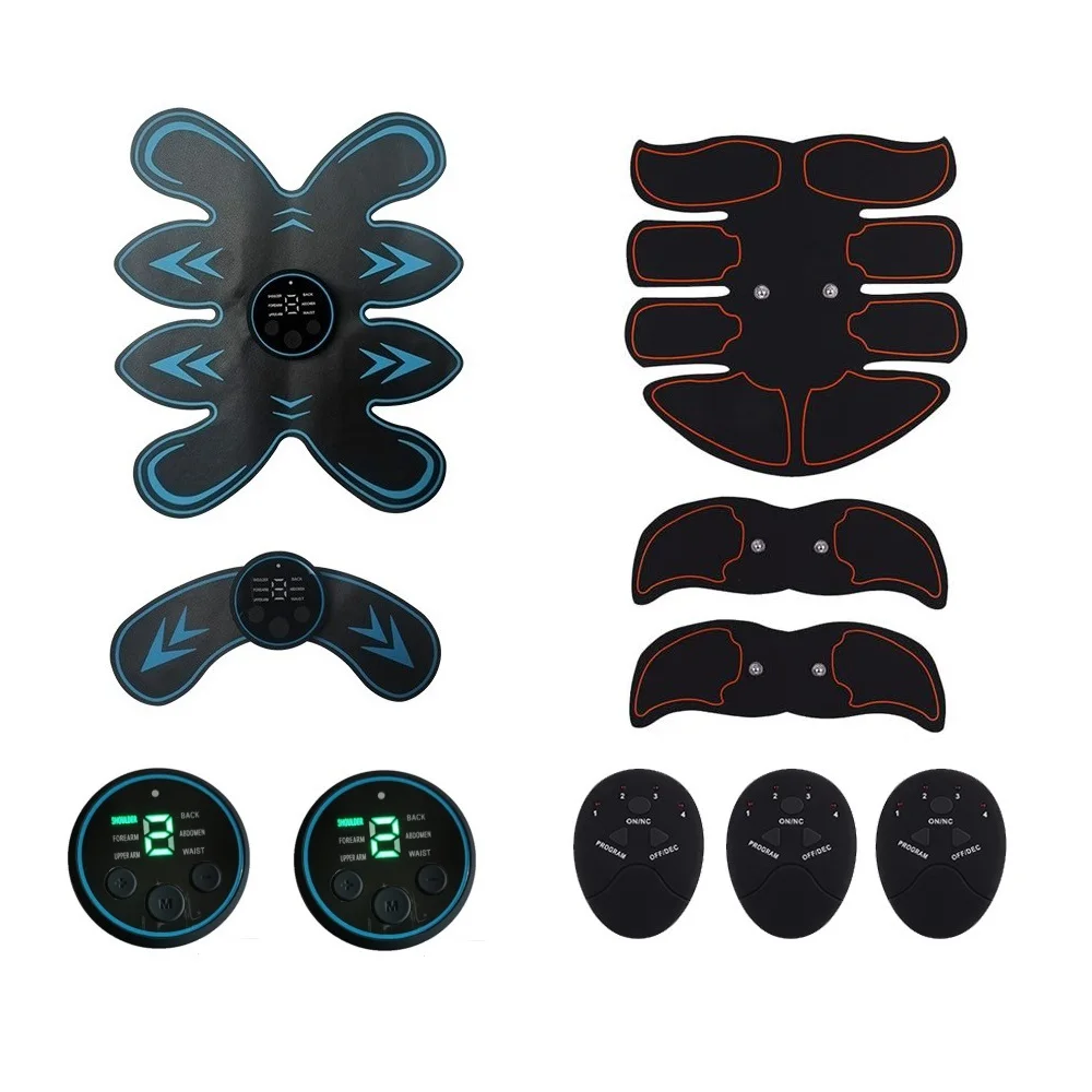 Стимулятор мышц живота тренажер электростимулятор для тренировки дома и