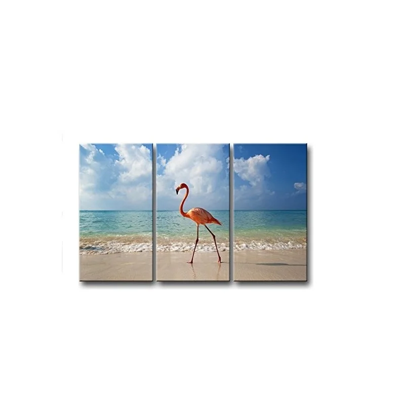 Настенная картина с 3 панелями в скандинавском стиле рисунок на холсте