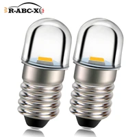 2pcs miniature led light 3v 6v 12v mini lamps e10 p13 5s base small industrial instrument led bulbs warm white lionel 1447