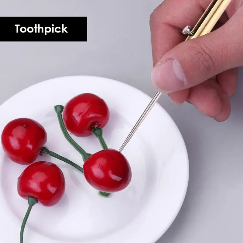 Держатель Для Зубочисток с пружинным нажимом для использования вне