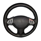 Чехол рулевого колеса автомобиля на заказ для Mitsubishi Lancer Ex Mitsubishi Outlander Asx Colt Pajero Sportоплетка для руля